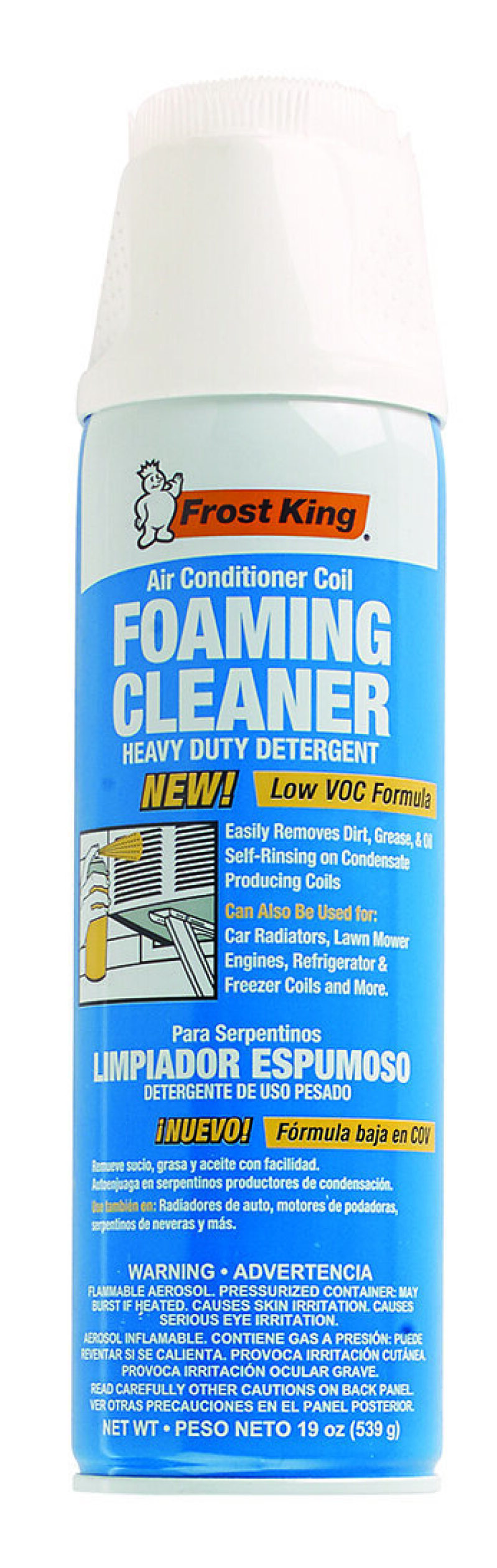 Frost King ACF19 Foaming Cleaner: Efficient Coil & System Cleaner