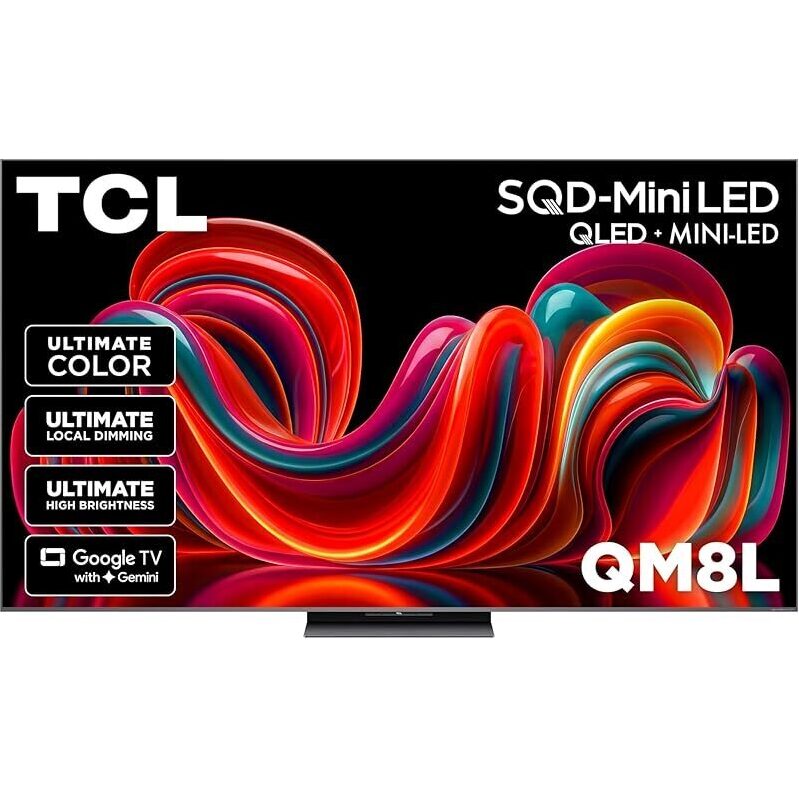 TCL 75QM8L 75-inch Class SQD-Mini-LED QLED Smart TV - Ultimate Home Entertainment