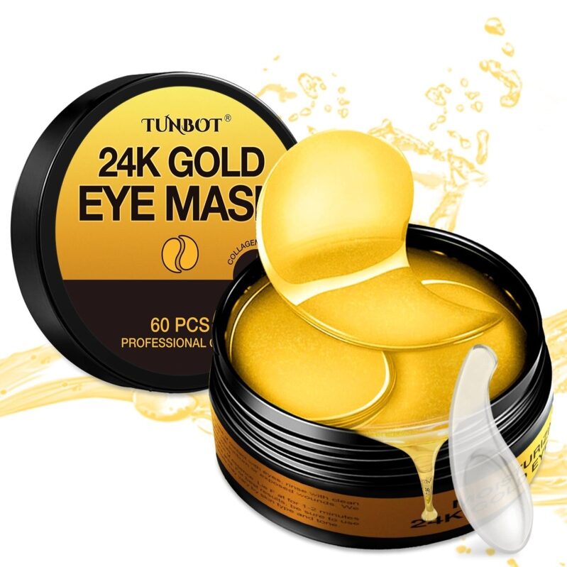 Tunbot 24K Gold Eye Masks - 60 Pieces