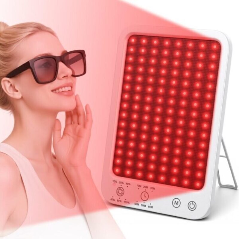 Dual 660nm & 850nm Red Light Therapy Panel for Face & Body
