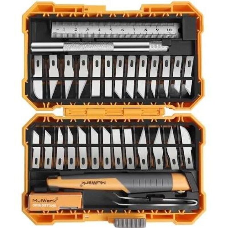 MulWark 32-Piece Precision Knife Set - 40% Off