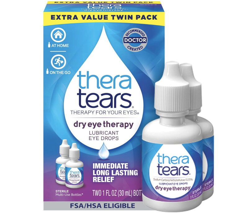 TheraTears Dry Eye Therapy Lubricant Eye Drops - Relief for Dry Eyes