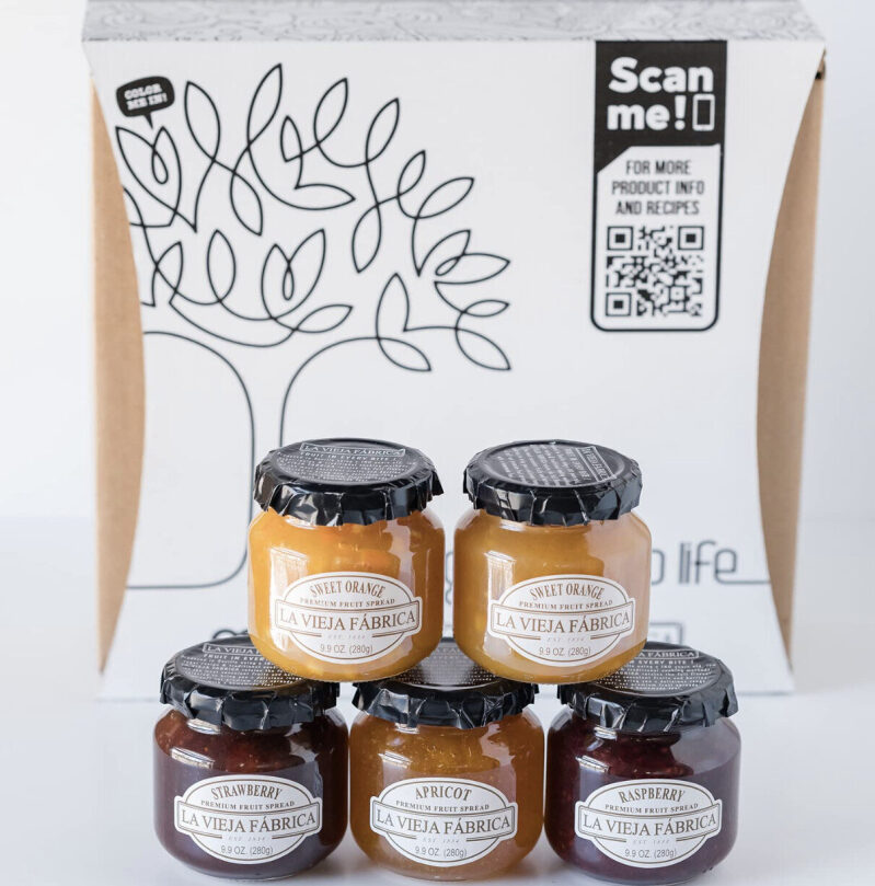 Mario Camacho Premium Fruit Spread Gift Set - 5 Flavors