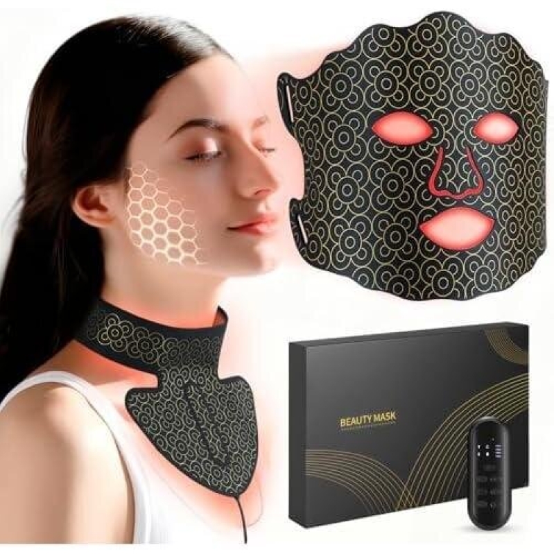 Seven-Color LED Light Therapy Face Mask - Adjustable Brightness/2600mAh - 73% Discount