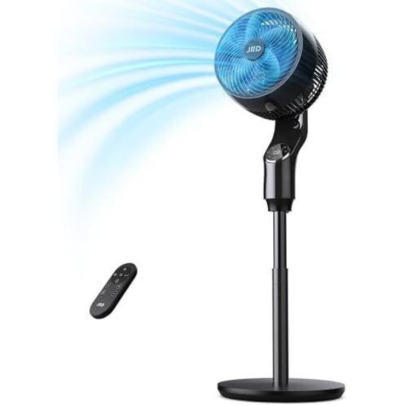 JRD 70° Oscillating Floor Fan - 65% OFF