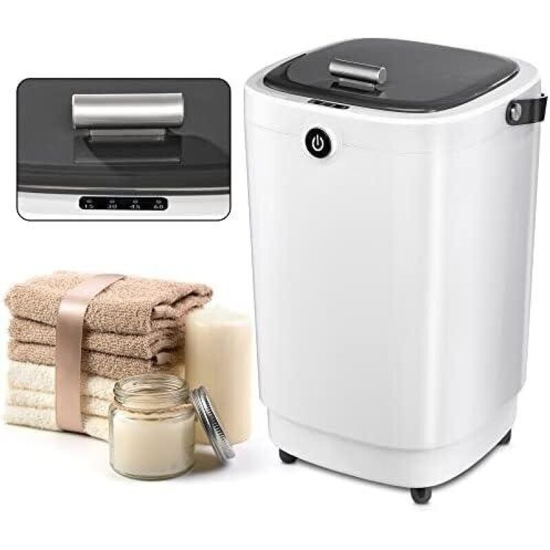 Portable and Timer-equipped Heated Bath Towel Barrel - 40% Discount