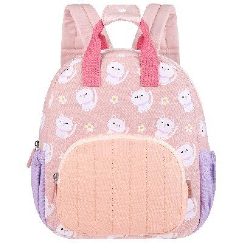 Pink Cat Toddler Backpack - Perfect for Little Explorers