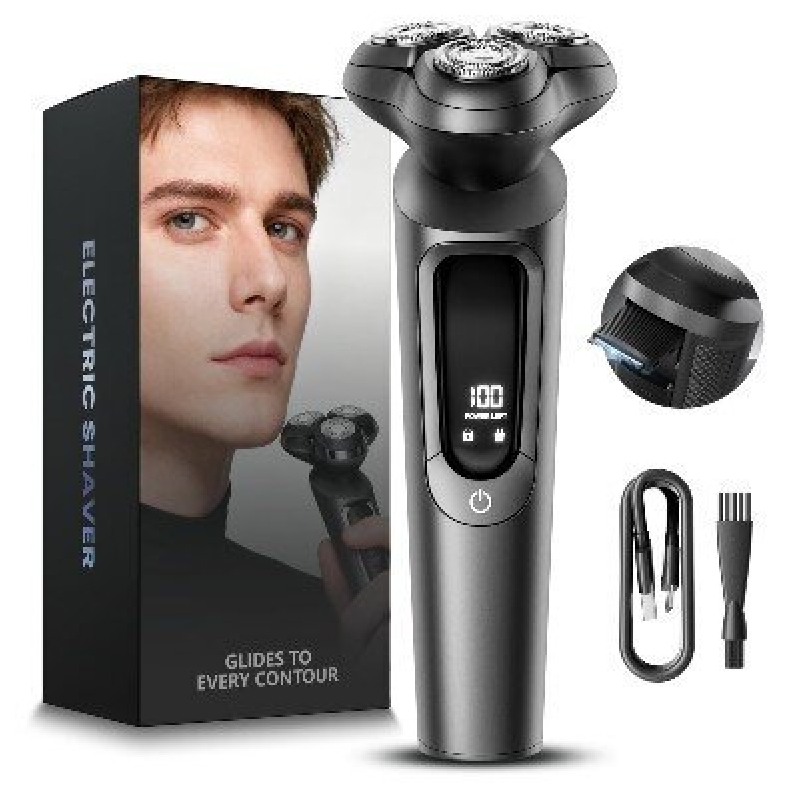 Precision Electric Shaver for Men - Sleek Design, Efficient Shaving