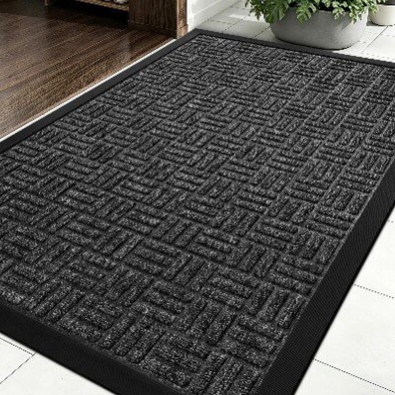 Mibao Gray Entrance Mat - Durable and Practical