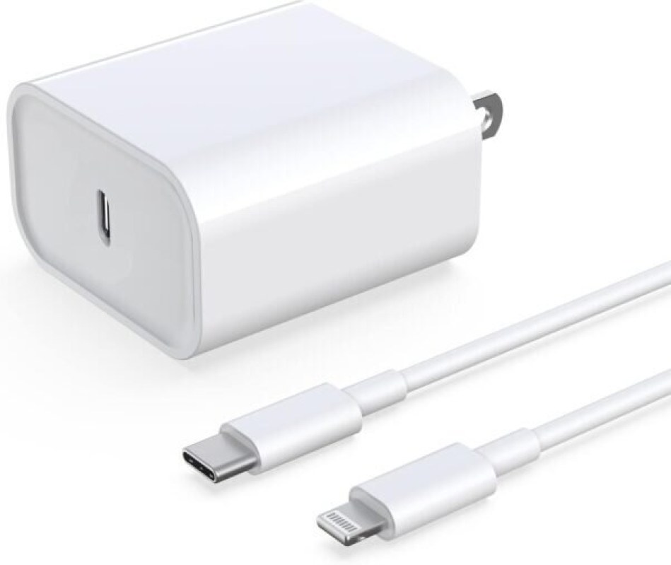 33W USB C PD Wall Charger with MFi Certified Lightning Cable - 40% Discount