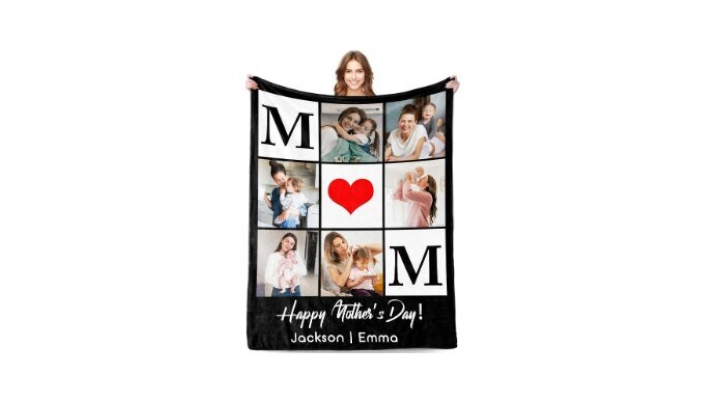 Custom Photo Blankets: Perfect Mother's Day Gift