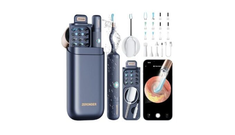 Zeronder I35R Ear Cleaner with Camera – Ideal for Family Ear Care