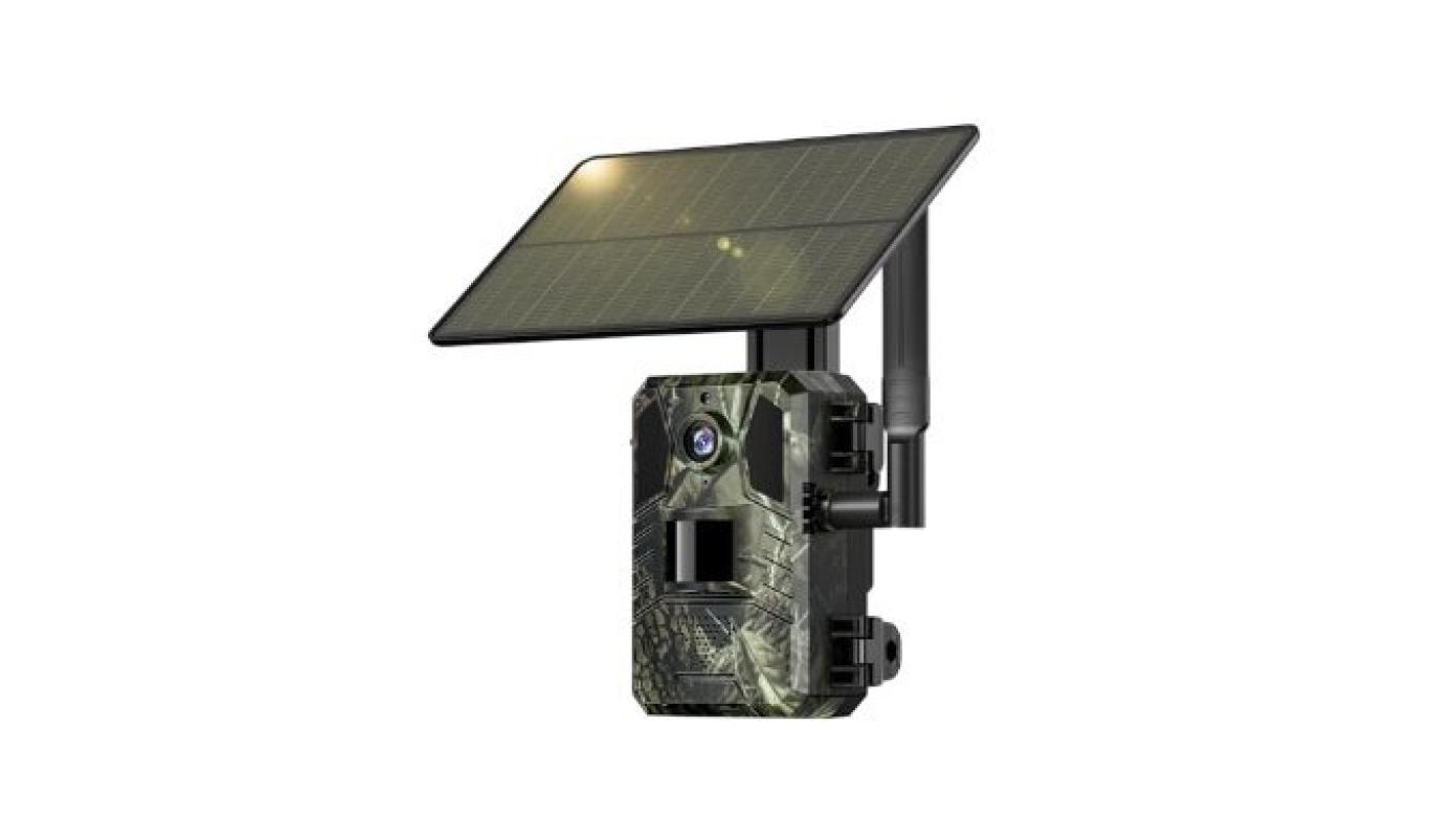 SEHMUA 4G LTE Trail Camera - Live Streaming, Solar Powered, IP66 Waterproof
