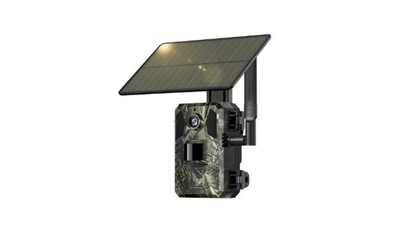 SEHMUA 4G LTE Trail Camera - Live Streaming, Solar Powered, IP66 Waterproof