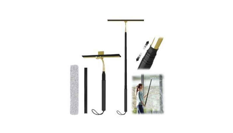 Shower Squeegee with Long Handle: 15-51