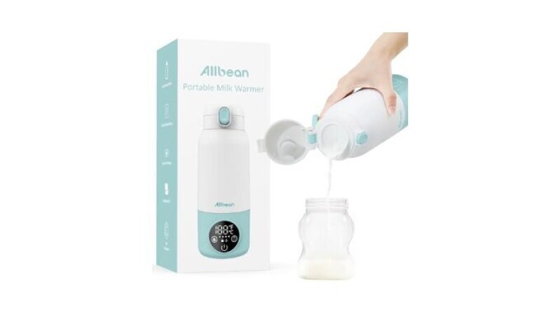 Portable Milk Warmer - Dual Heating Modes for Breast Milk & Water