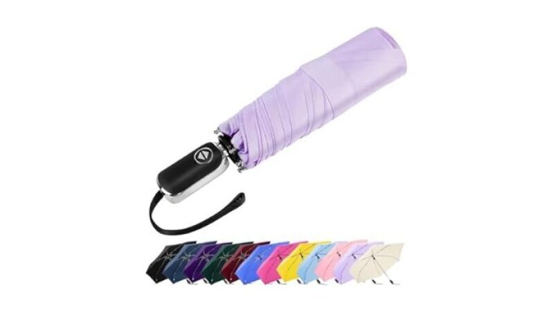 Mini Automatic Umbrella for Car 2-Pack: Compact, Convenient, and Stylish