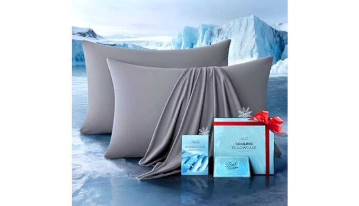 Cooling Pillowcase Set of 2 - Stay Cool and Sleep Well
