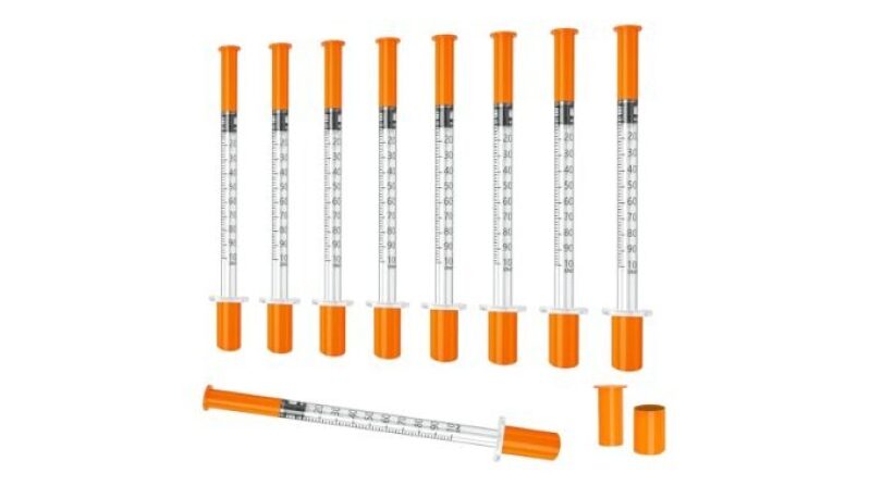 High-Precision 25 U-100 Syringes for Industrial Use