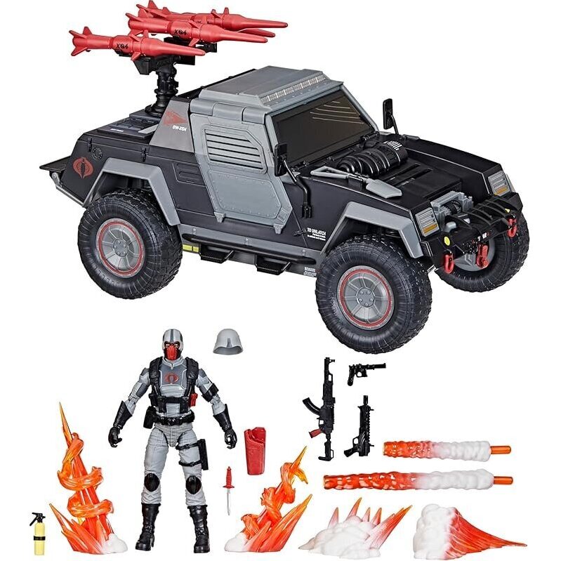 G.I. Joe Classified Series #120 Cobra Night Attack 4-WD Vehicle with Action Figure
