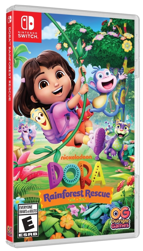 Dora: Rainforest Rescue Nintendo Switch Game - Fun for All Ages
