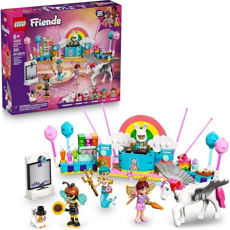 LEGO Friends Costume Party with Unicorn & Fairy 42661 - Ultimate Fun for Kids
