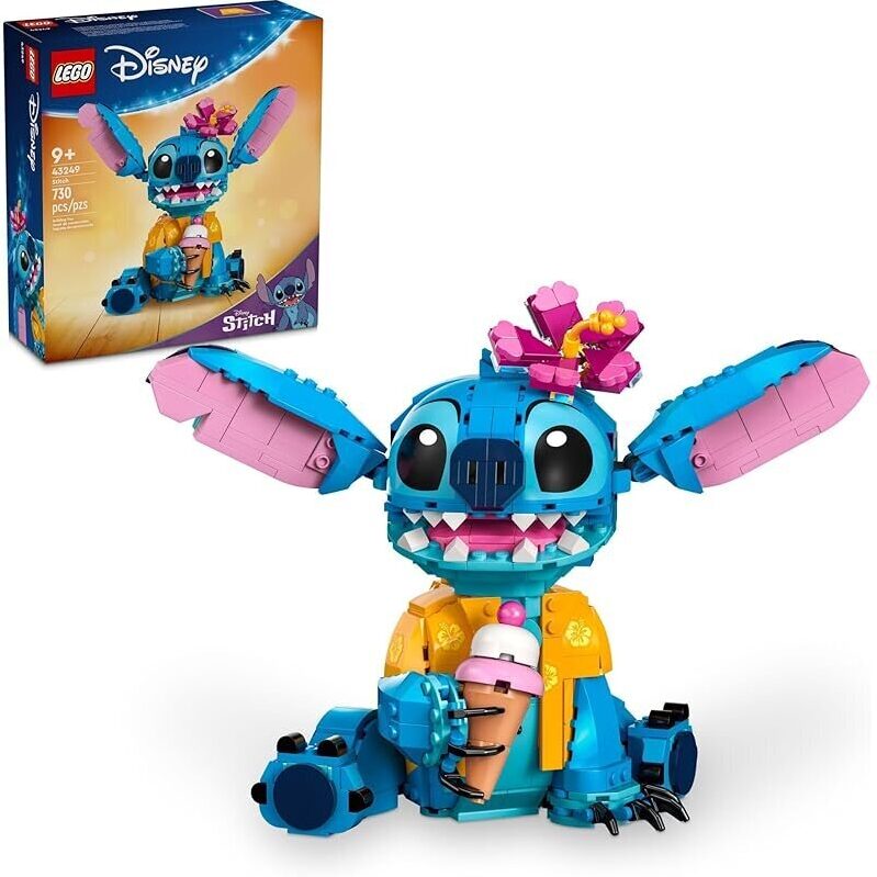 LEGO Disney Stitch Toy Building Kit 43249 - Best Gift for Kids
