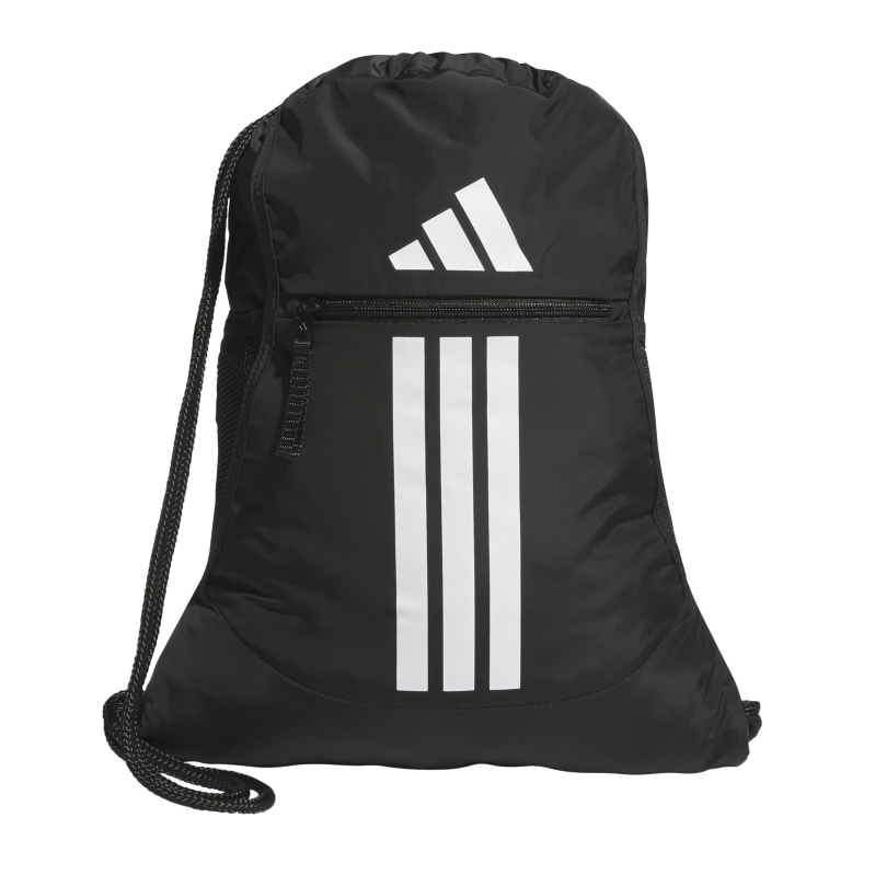 Adidas Alliance Sackpack Drawstring Backpack for Sports - Small Gym Bag