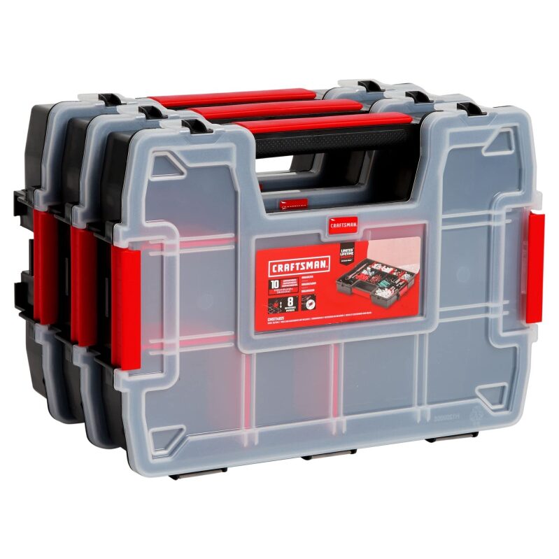Craftsman 3-Pack 10-Compartments Storage Organizer Set