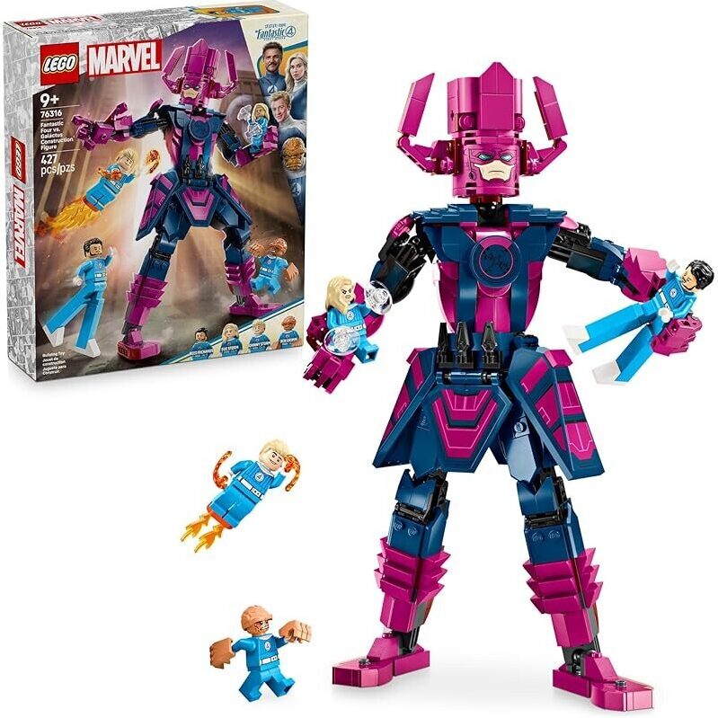 Fantastic Four vs. Galactus Construction Figure - Marvel's Epic Battle