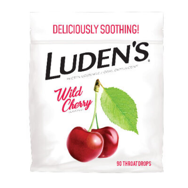 Luden's Wild Cherry Throat Drops - Soothing Relief for Your Throat