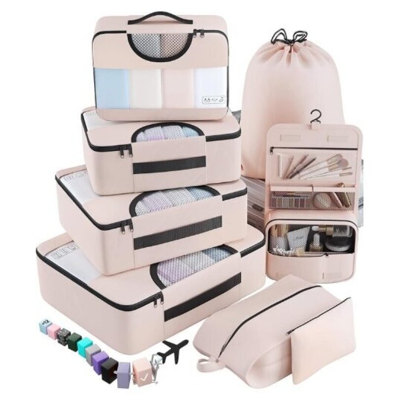 Veken 8 Set Packing Cubes for Luggage - 45% Off