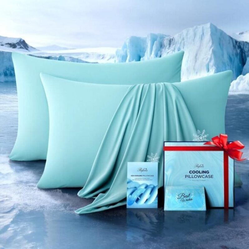 Cooling Pillowcase Set - Ideal for Hot Sleepers, Softer Than Silk