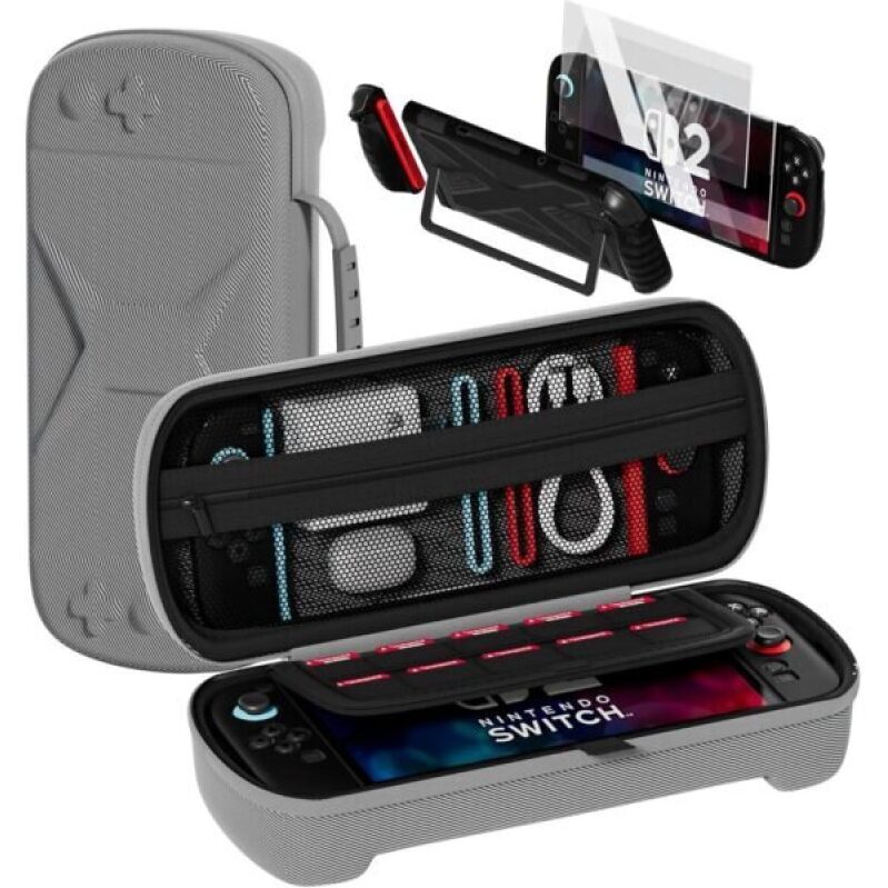 QUAGGY Protective Case for Nintendo Switch 2 (2025): Ultimate 50% Thin TPU&PC Shell