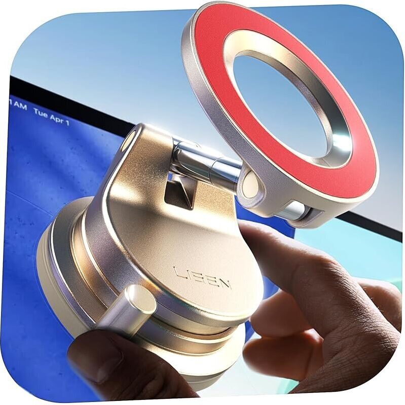 Lisen A608 Magnetic Car Phone Holder - Ultimate Suction for Secure Navigation