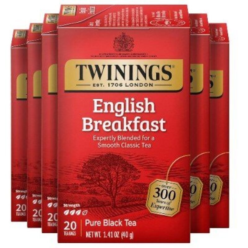 Twinings English Breakfast Tea - Premium Blend for a Classic Morning Ritual