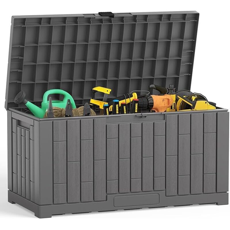 DUMOS 60 Gallon Waterproof Deck Box - Ultimate Storage Solution