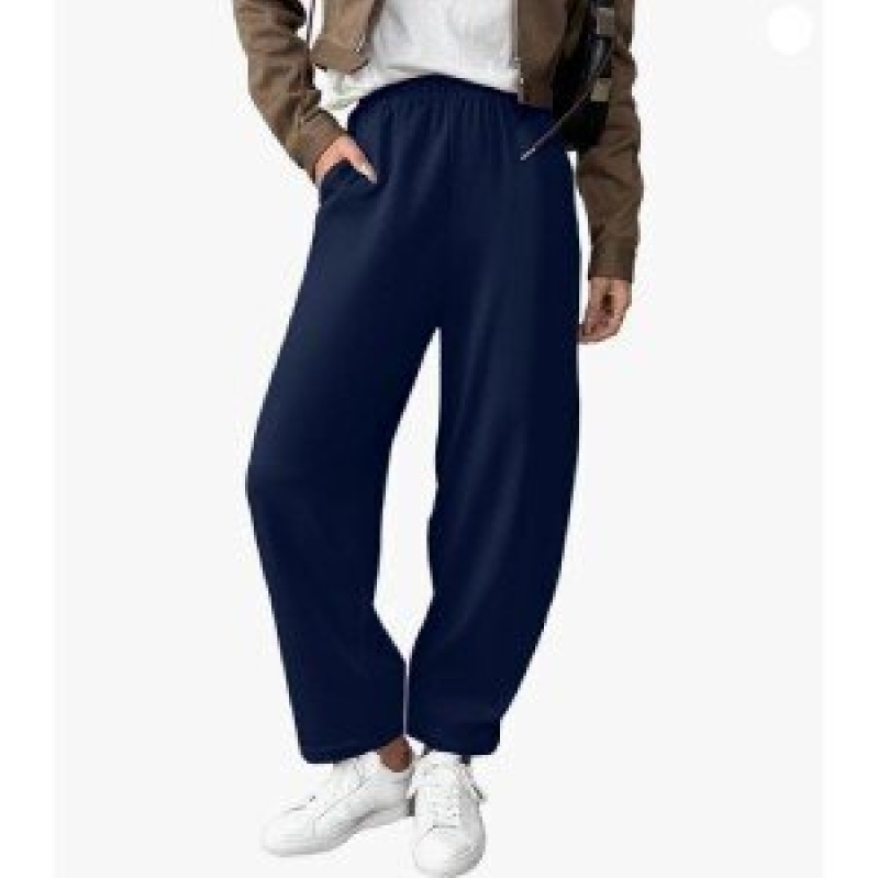 EVALESS Women's Wide-Leg Jogger Pants - Comfort Meets Style