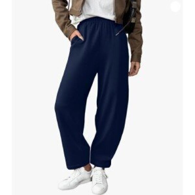 EVALESS Women's Wide-Leg Jogger Pants - Comfort Meets Style
