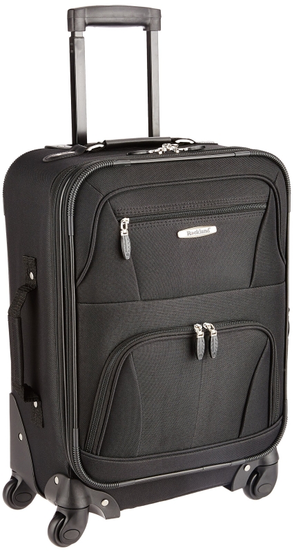 Rockland Pasadena Expandable Spinner Carry-on 19-in Luggage