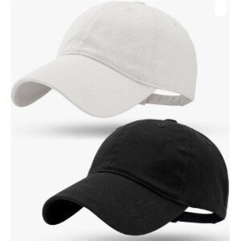 Unisex Washable Cotton Baseball Cap for Men and Women