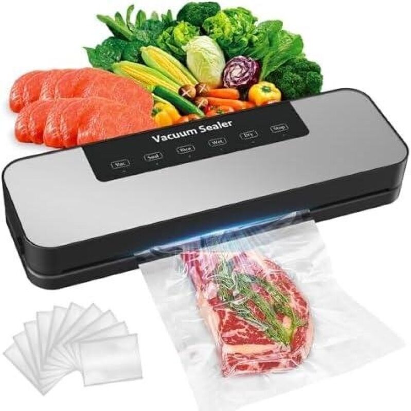 Portable Automatic Vacuum Sealer with Dual Mode - 65% OFF