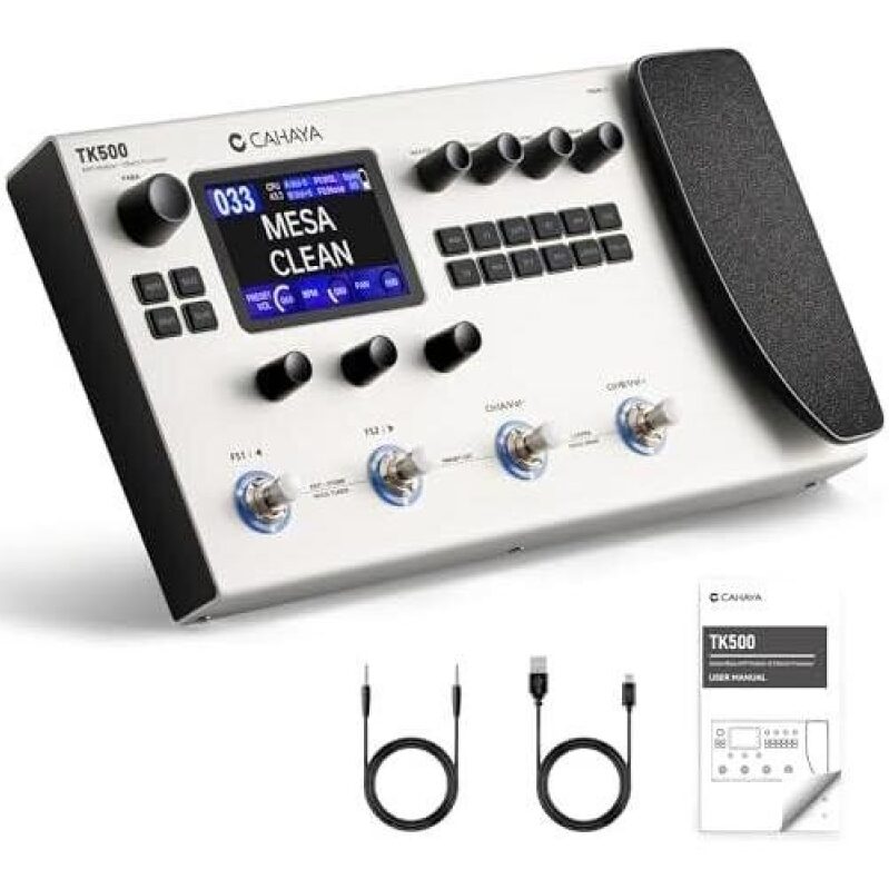 CAHAYA TK500 Guitar Effects Pedal with 40% OFF - High-End Multi-Effects
