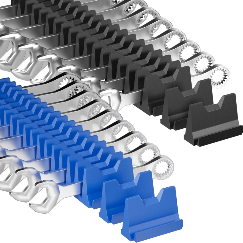 40PCS Modular Wrench Organizer for Efficient Tool Storage