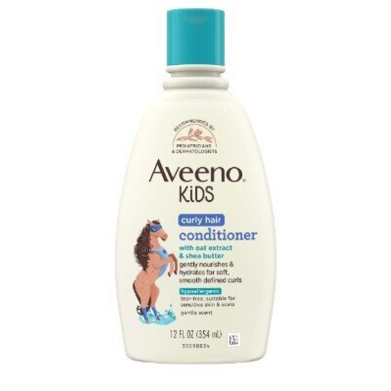 Aveeno Kids Curly Hair Conditioner - Soft, Nourished Curls