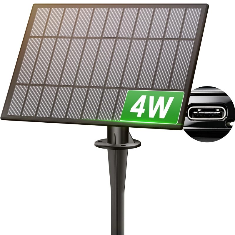4W Auto Light Sensor Solar Panel for TORKASE String Lights