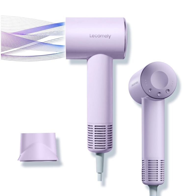 Dual Voltage Hair Dryer for Travel - Lightweight and Powerful