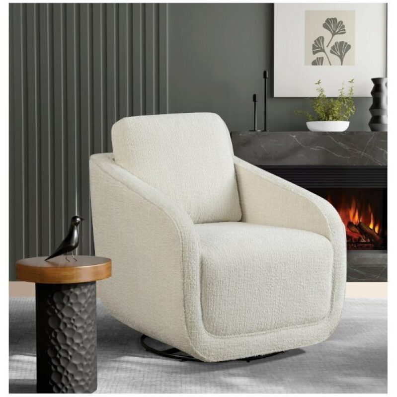 Lynchford Boho Swivel Accent Chair on Sale at Walmart