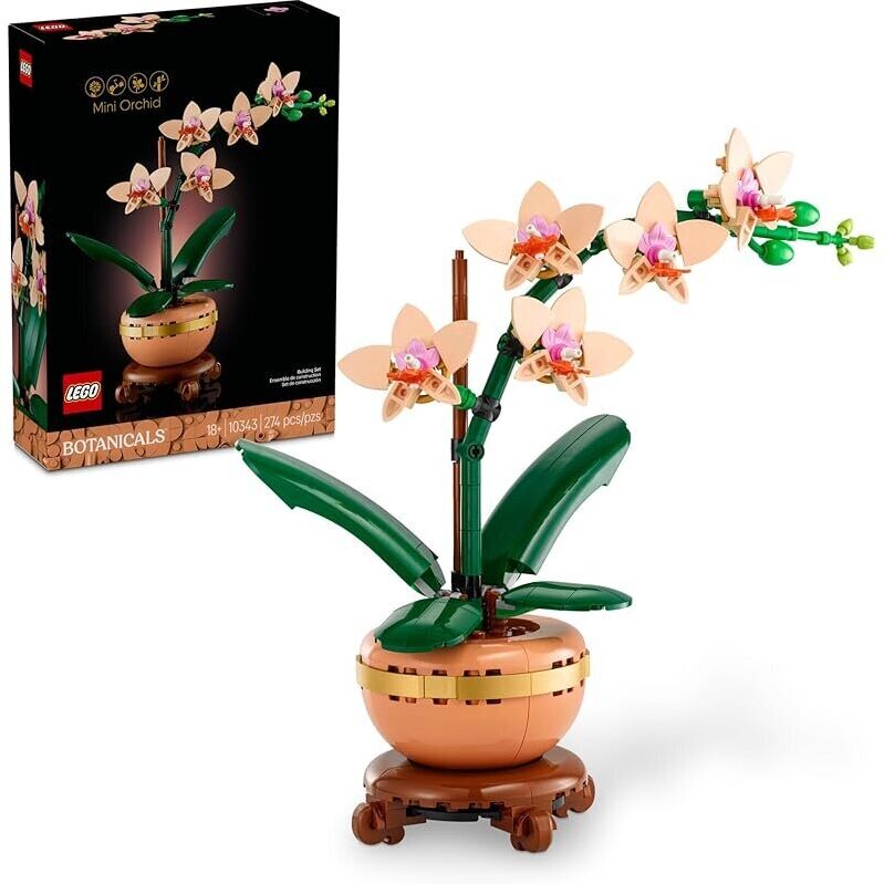 LEGO Botanicals Mini Orchid Building Set: A Blooming Masterpiece
