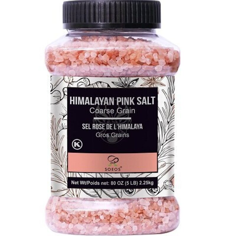 Himalayan Pink Salt - 80 oz Coarse Grain, $13.29 - Best Deal